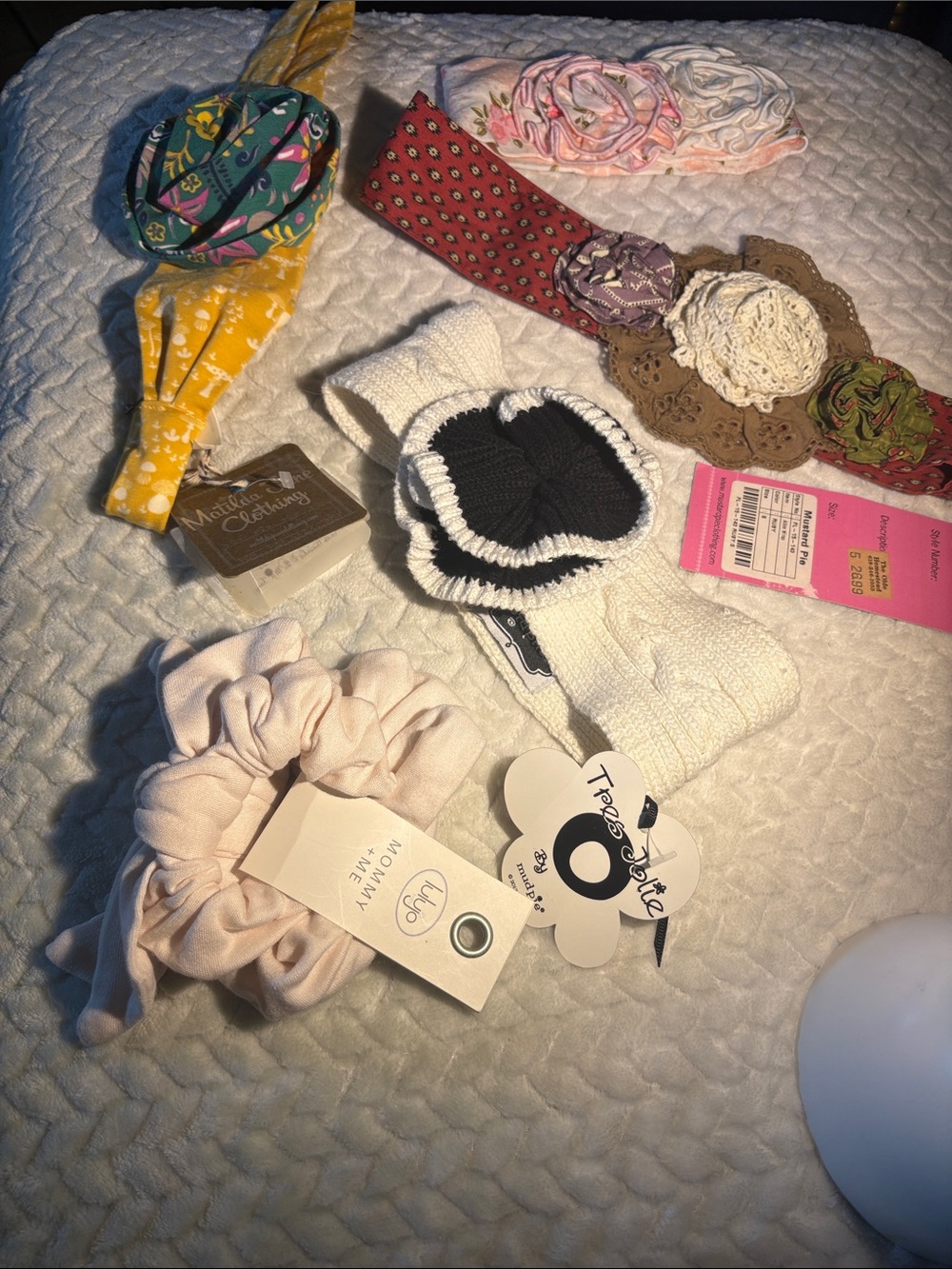NWT headbands: Matilda Jane, Mustard Pie, Mud Pie, and lulujo